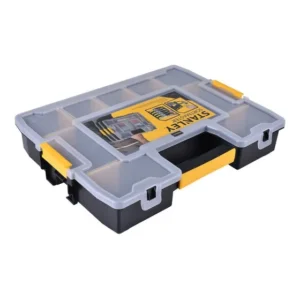 Maleta plástica simple para ferramentas e parafusos 14022 Stanley cor preto
