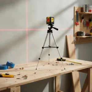 Kit Nivel Laser Vermelho 10 Metros Nlv010 Vonder + Tripé