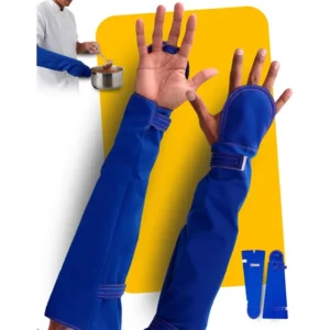 Mangote Térmico Industrial Alta Temperatura Cozinha Par Epi Azul