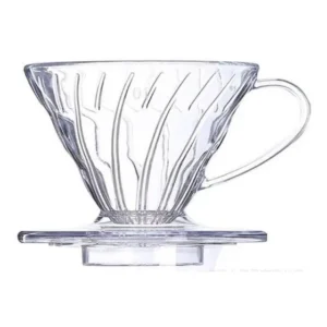 Coador Filtro Permanente Suporte Cafe Acrilico Reutilizável