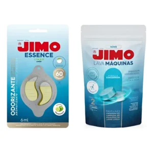 Jimo Kit Completo Lava-máquina E Odorizante Essence Limão