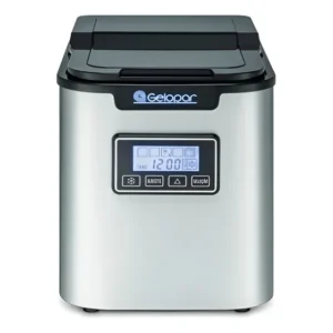 Máquina De Gelo Portátil 220v Gmgd-15 Ai Gelopar 12 Kgs/dia 220v Cinza