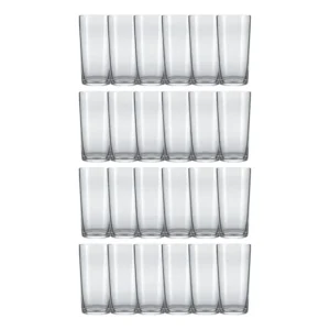 Copo Long Drink Vidro Nadir Figueiredo 390ml Linha Bristol Kit 24 Unidades