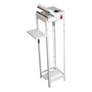 Seladora Pedal 20cm Com Temporizador Sela E Corta Plásticos Branco