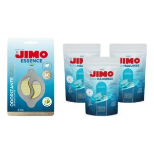 Kit 1 Jimo Essence + 3 Jimo Pastilhas Limpa Lava Louças