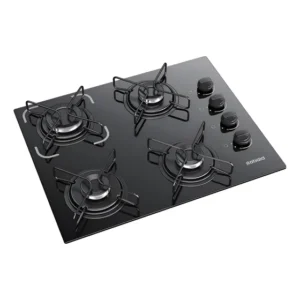 Cooktop 4 Bocas Itatiaia Essencial Preto Bivolt Preto 127/220v