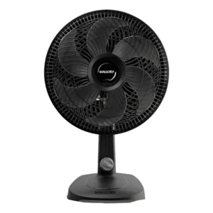 Mallory Ventilador Turbo 6 Pás 30cm Compact Preto Potente 30 Cm Preto 127v Grafite Plástico 6