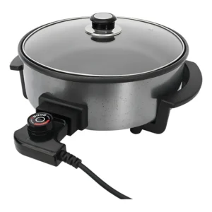 PANELA ELETRICA MANGIARE APER01I-02 PRETA REDONDA 30CM 1500W AGRATTO