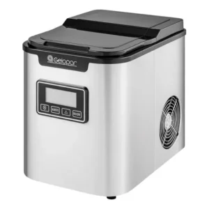 Maquina De Gelo Portatil Inox Gmgd15 12kg 220v Gelopar 220v Cinza