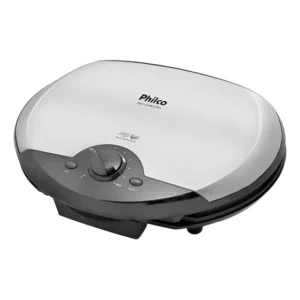 Grill E Sanduicheira Philco Jumbo Steel Antiaderente 127v Cinza/preto 127v