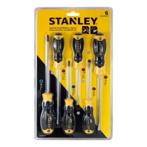Jogo Chave Fenda E Philips 06 Pcs Stanley Stmt66672-840