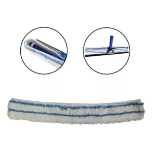 Luva Refil Bralimpia Rodo Combinado Limpador De Vidros 25cm Branco