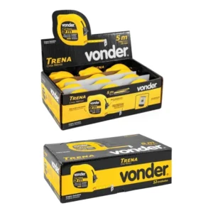 Kit 12 Trenas De Aço Econômicas 5 Metros X 19,0mm - Vonder