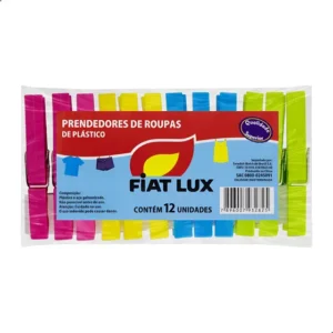 Prendedor Pregador De Roupa Plástico Gigante Com 12 Unidades