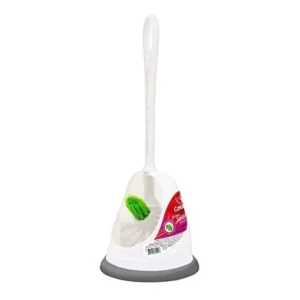Kit 6 Un Escova Sanitária Vasos Condor Prático Recipiente Branco