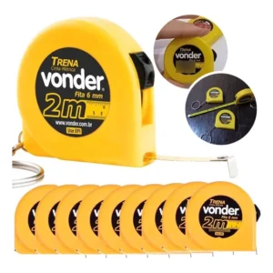 Kit 10 Trenas Chaveiro 2 Metros Vonder