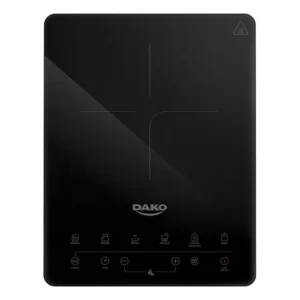 Cooktop De Indução Dako 1 Boca Vitrocerâmico Portátil Cor Preto