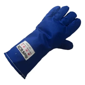 Luva Térmica Rio Valley Radiant Heat 5 Dedos 35cm 350°C Azul