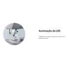 Máquina De Costura Elgin 9 Pontos Prátika JX-2051 Luz Led Costura 8 Camadas Jeans Portátil Branca - Imagem 8