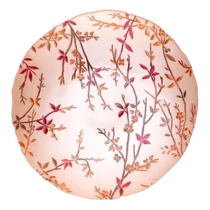 Centro De Mesa Wolff Flower De Vidro 40cm X 7,5cm Colorido