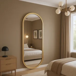Espelho Briel Design 4mm Oval 180x80 Corpo Inteiro Loja Ofic