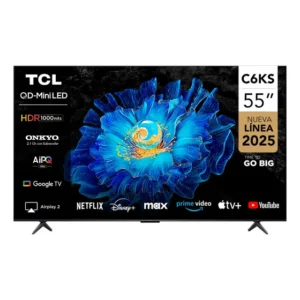Smart TV 55 TCL 4K QLED Mini LED 55C6KS