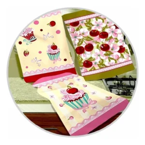 Kit 12 Pano Guardanapo Felpudo Teka Primore Sortidas