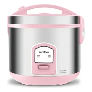 Panela De Arroz Elétrica Britânia Rosa 10 Xícaras Rosa-claro 50