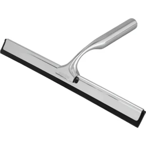 Rodo De Aço Inox 250 Mm Com Suporte Para Fixação - Vonder