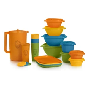 Set Contenedores Tupperware Heritage Retro 30 Piezas
