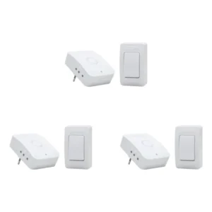 Kit C/3 - Campainha Sem Fio Qualitronix Pilha/tomada 52 T...