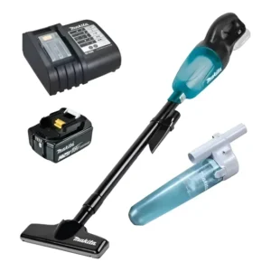 Aspirador De Pó Makita Dcl180zb 1bat 3ah Carregador Ciclone