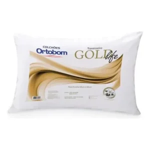 Travesseiro Ortobom gold Life 65 X 45Cm Branco