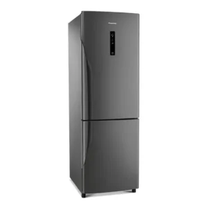 Geladeira Bb41pv1t Titânio 397l Frostfree Inverter Panasonic Cor Cinza-escuro