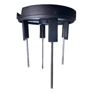 Base Superior P/ Reposição Extrator De Suco Pequeno Vitalex Cor Cinza Frequência 50 / 60 Hz
