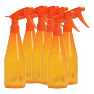 Combo 6 Pulverizador Spray Ultra Jet 500ml Guarany Laranja