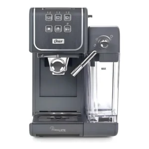 Cafeteira Maquina Expresso Oster Primalatte Touch 19bar Cinza-escuro 127v