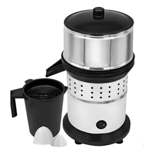 Espremedor Extrator De Sucos Industrial Inox Bivolt 500w Prateado 127/220v 60 Hz