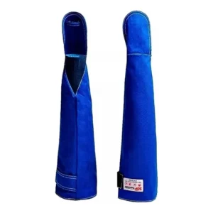 Mangote Termico Anti Chama Respingo Cozinha Industrial 1 Par Azul