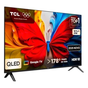 Smart Tv 32 Tcl Qled 32s5k Full Hd, Googlecast Integrado