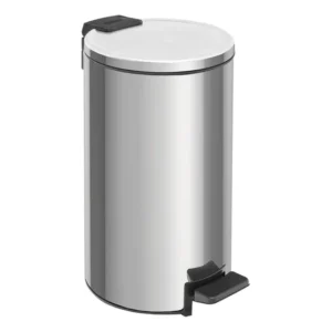 Lixeira Aço Inox 5 Litros Tramontina Loop Cor Prateado