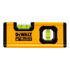 Nível Alumínio 6'' Base Magnética 2 Bolhas Dewalt Dwht420802
