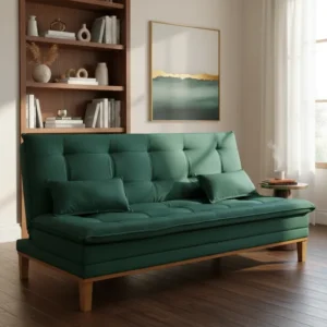 Sofá Cama Mobly Premium Suede Confort Plus 7 Cores