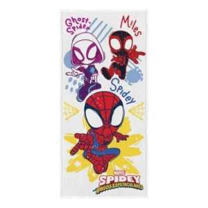 Toalha Infantil Criança Juvenil Absorção Spidey 60x120cm