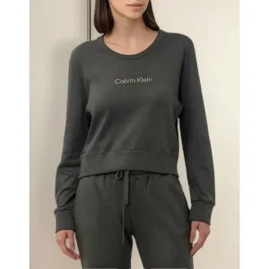Blusão Calvin Klein Cropped Moda Conforto Moda Inverno Frio