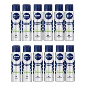 Desodorante Aero Nivea 150ml Masc Sensitive Protect - 12un