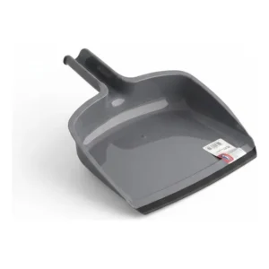 Pá De Lixo Com Borracha Plasutil Cinza