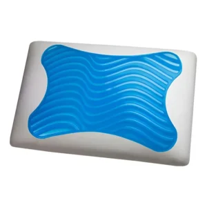 Travesseiro Gelflex Nasa Alto Duoflex 50x70cm - Com Manta de Gel, Sensação de Frescor, Antiácaro e Espuma Viscoelástica