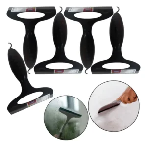 5 Rodinhos De Pia Cozinha Rodo De 13 Cm Preto Plasútil 13960