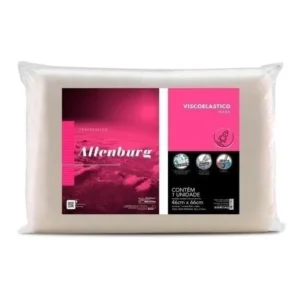 Travesseiro Visco Elástico Nasa Altenburg Cor Bege